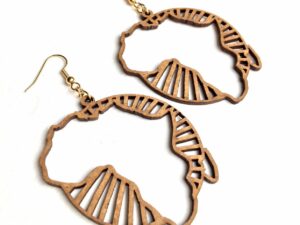 Kama - Boucles d'oreilles en bois
