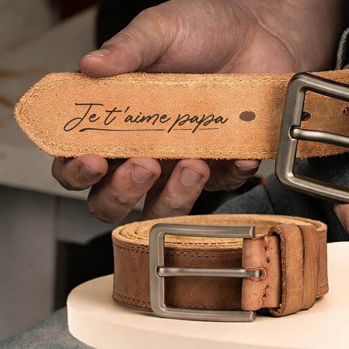 Ceinture Camel